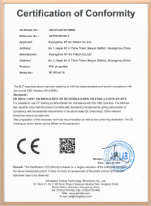 CERTIFICACION DE CONFORMIDAD