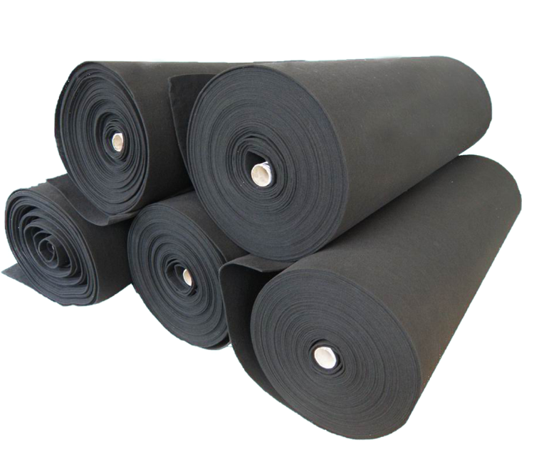 Tela filtrante carbón impregnado