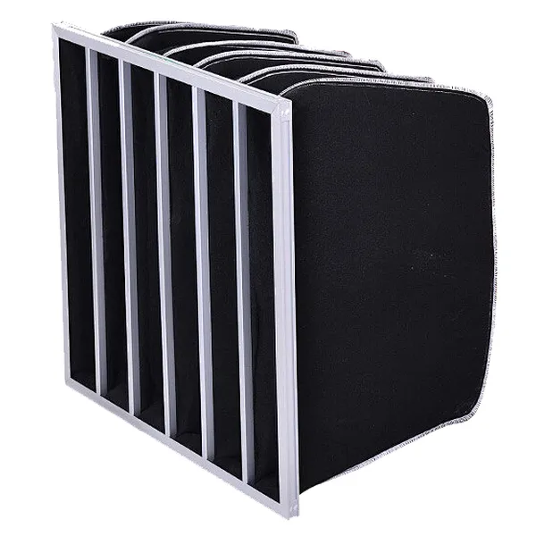 Filtro de bolsillo de carbón activado